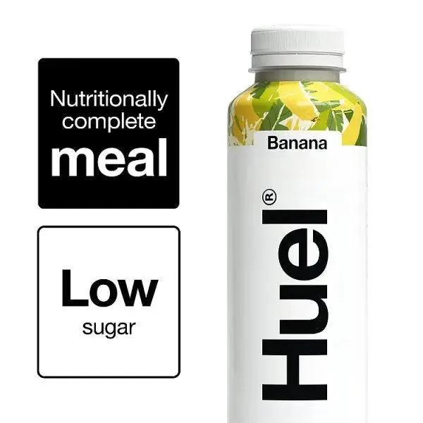 Huel Banana Flavour Ready-to-Drink Complete Meal 500ml (Case of 8) - Honesty Sales