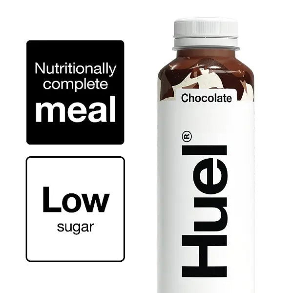 Huel Chocolate Flavour Ready-To-Drink Complete Meal 500ml (Case of 8) - Honesty Sales Main image