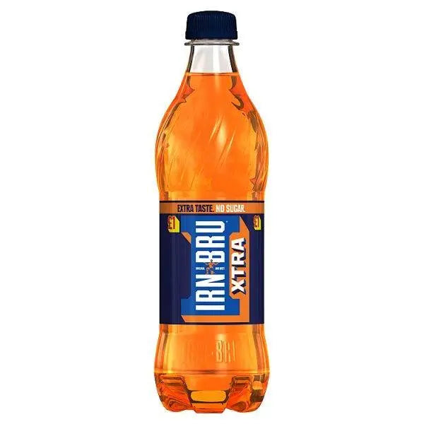 IRN-BRU Xtra No Sugar 500ml Bottle (Case of 12) - Honesty Sales Main image
