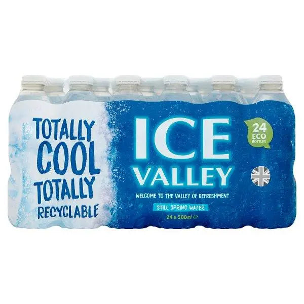 Ice Valley Still Spring Water 24 x 500ml (Case of 24) - Honesty Sales Main image