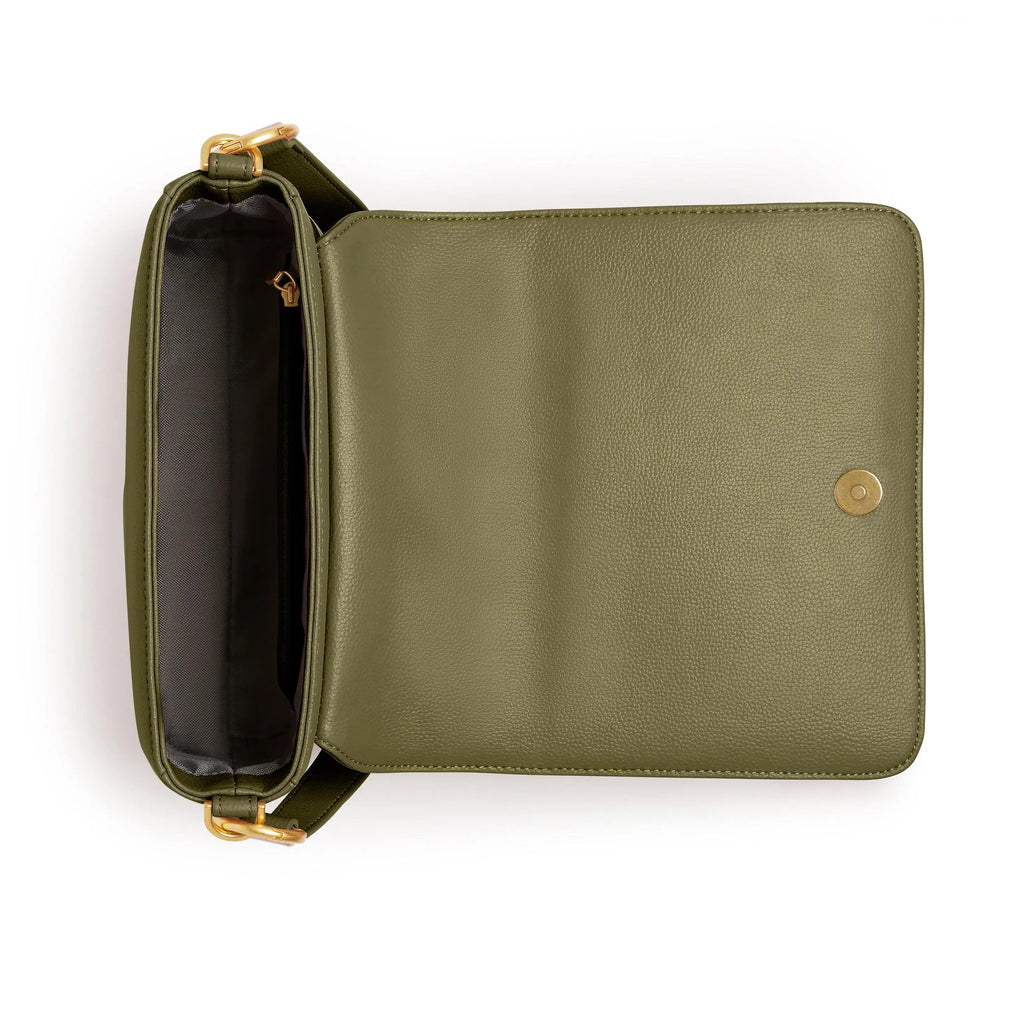 Iris Shoulder Bag in Green - Honesty Sales U.K