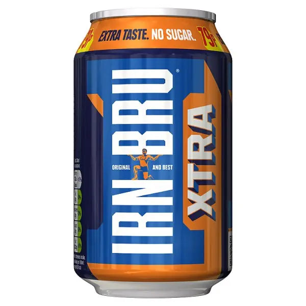 Irn-Bru Xtra 330ml (Case of 24)  Honesty Sales U.K