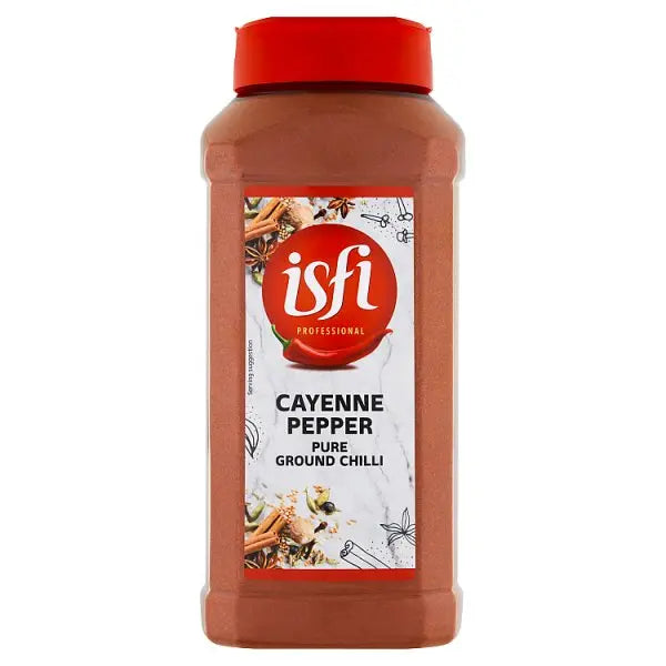 Isfi Professional Cayenne Pepper Pure Ground Chilli 460g Isfi Professional