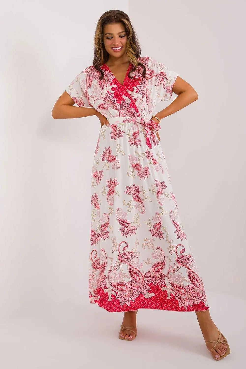 Italy Moda boho-style summer dress - Honesty Sales