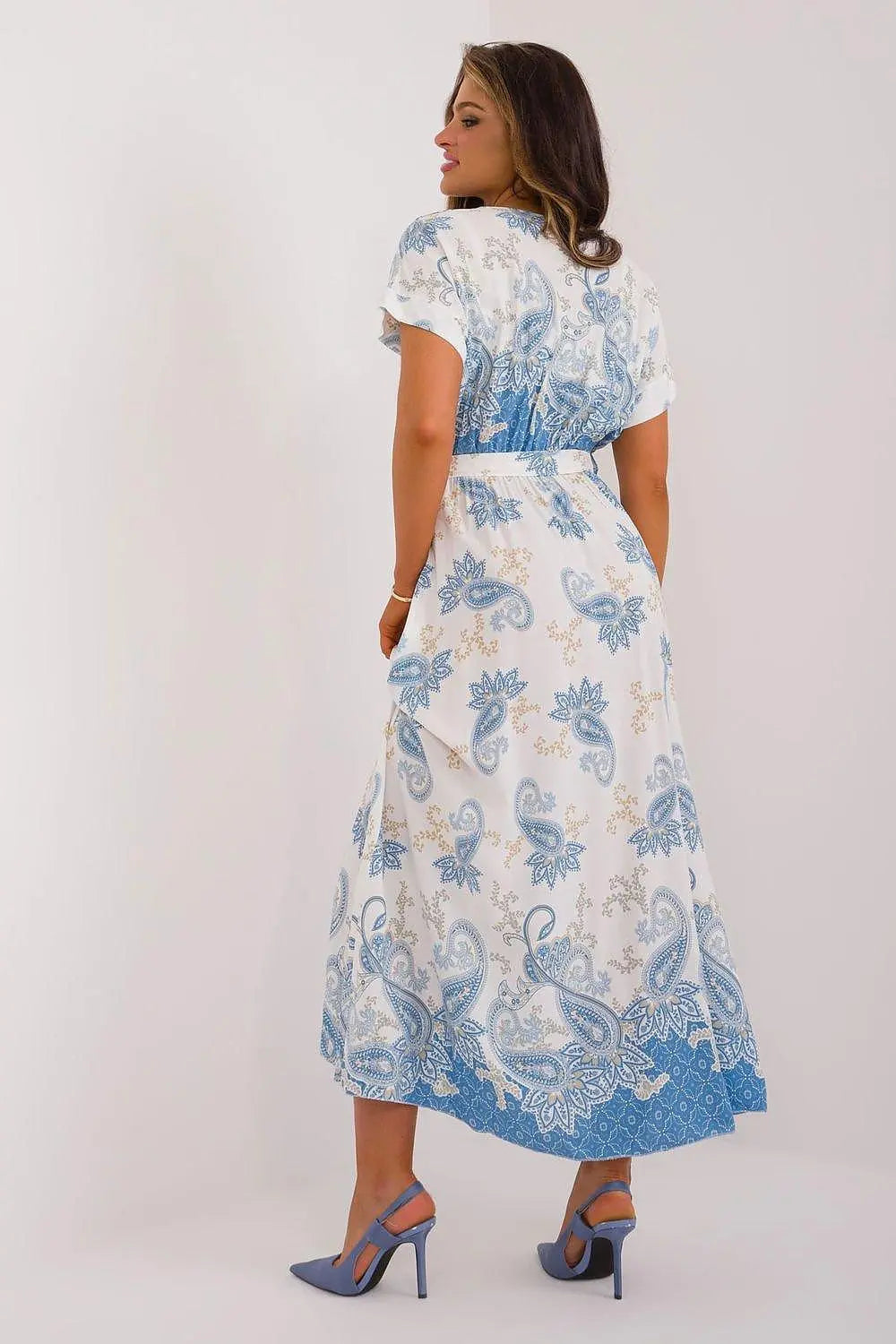 Italy Moda boho-style summer dress - Honesty Sales