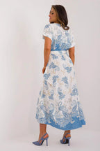 Italy Moda boho-style summer dress - Honesty Sales