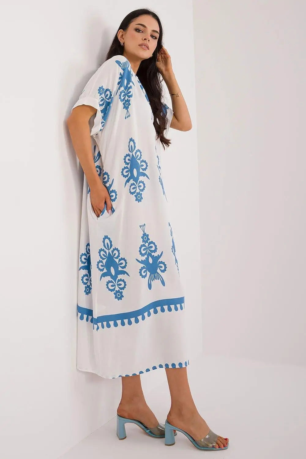 Italy Moda comfortable summer boho dress - Honesty Sales