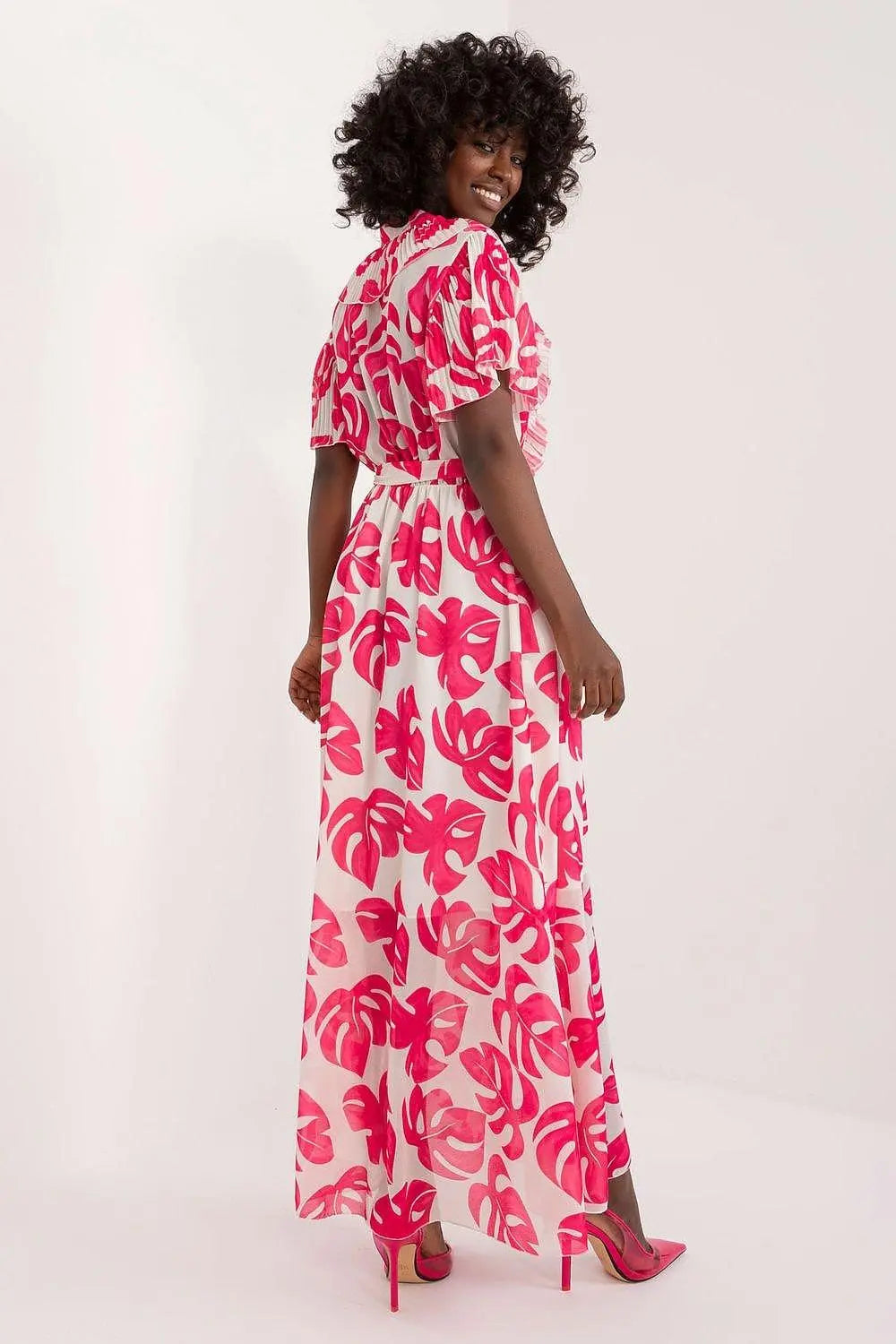 Italy Moda fashionable lightweight polyester womens dress - Honesty Sales