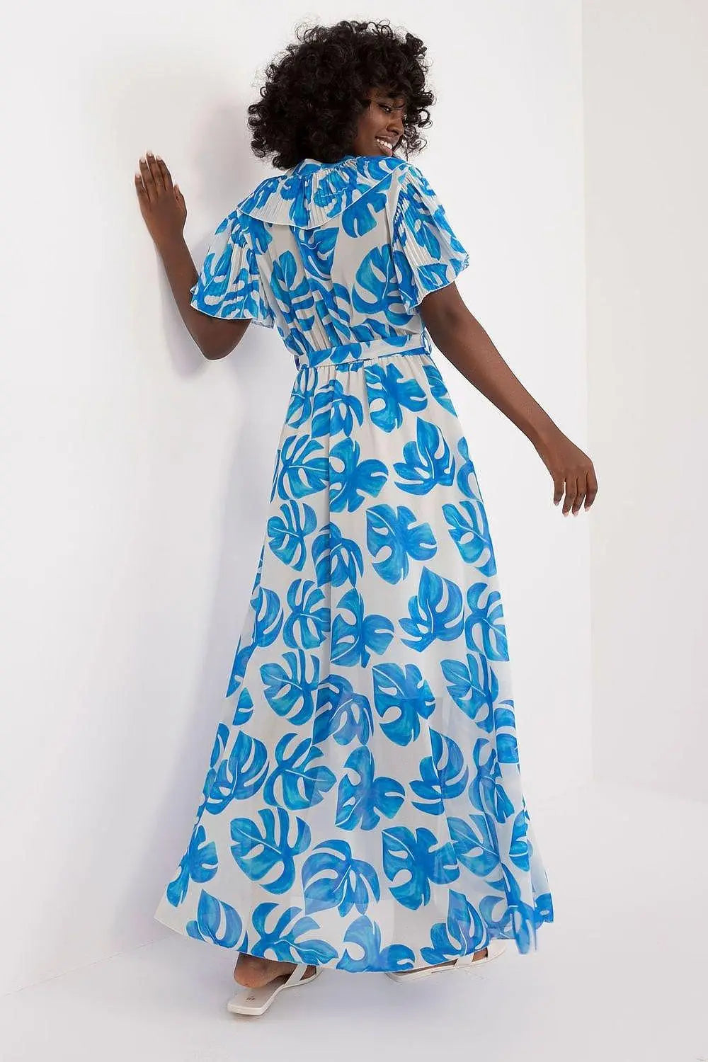 Italy Moda fashionable lightweight polyester womens dress - Honesty Sales