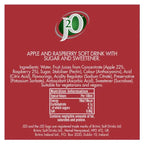 J2O Apple & Raspberry 275ml (Case of 12)  Honesty Sales U.K