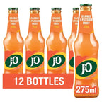 J2O Orange & Passion Fruit Bottle 275ml (Case of 12)  Honesty Sales U.K