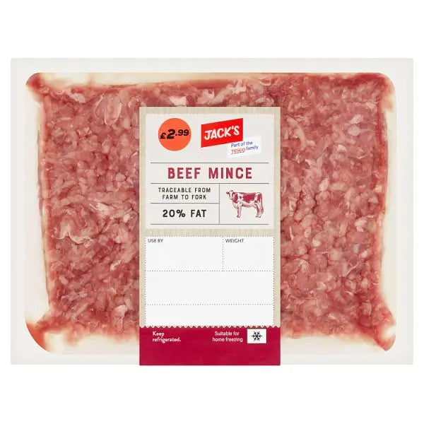 Jack's Beef Mince 400g Jack's