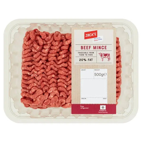 Jack's Beef Mince 500g Jack's