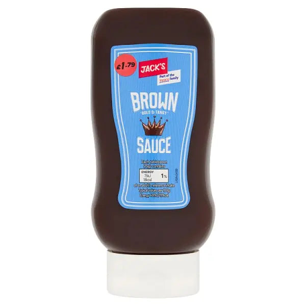 Jack's Brown Sauce 450g (Case of 10)  Honesty Sales U.K Main image