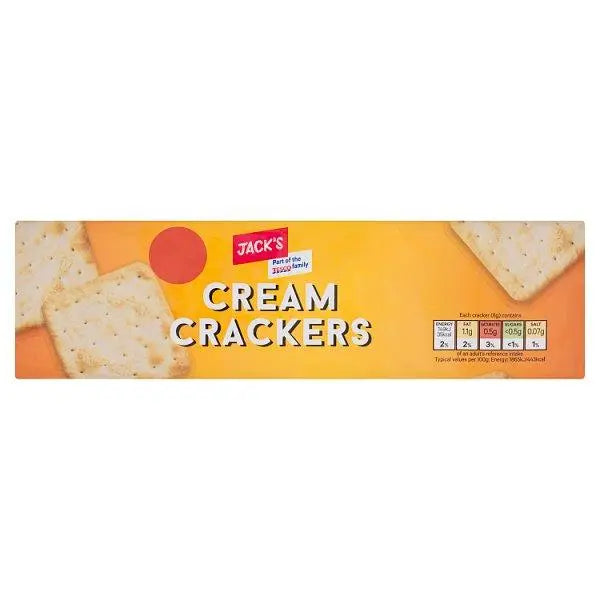 Jack's Cream Crackers 300g (Case of 12) - Honesty Sales U.K Image principale du produit