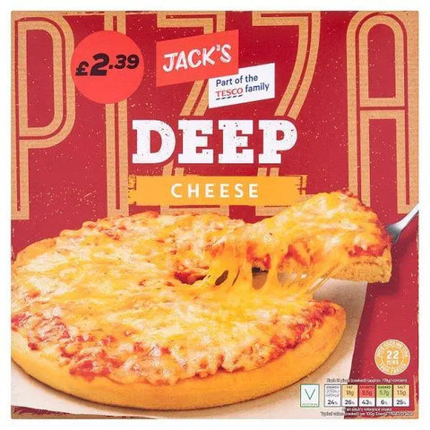 Jack's Deep Cheese 386g - (Case of 7 ) - Honesty Sales U.K