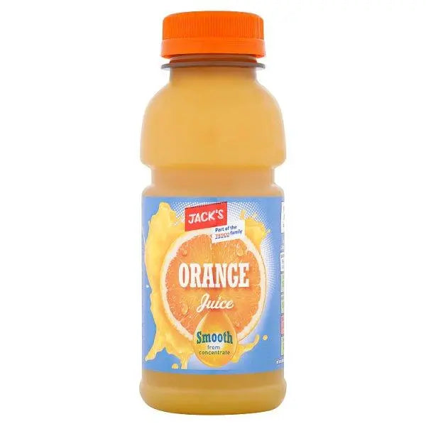 Jack's Orange Juice Smooth from Concentrate 300ml (Case of 8) - Honesty Sales U.K