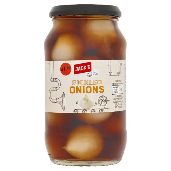 Jack's Pickled Onions 440g (Case of 6)  Honesty Sales U.K