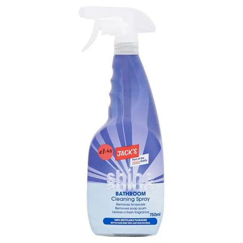 Jack's Shine Bathroom Cleaning Spray 750ml (Case of 6) - Honesty Sales U.K