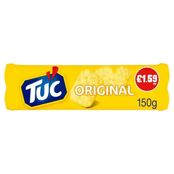 Jacob's TUC Original 150g (Case of 12) - Honesty Sales U.K