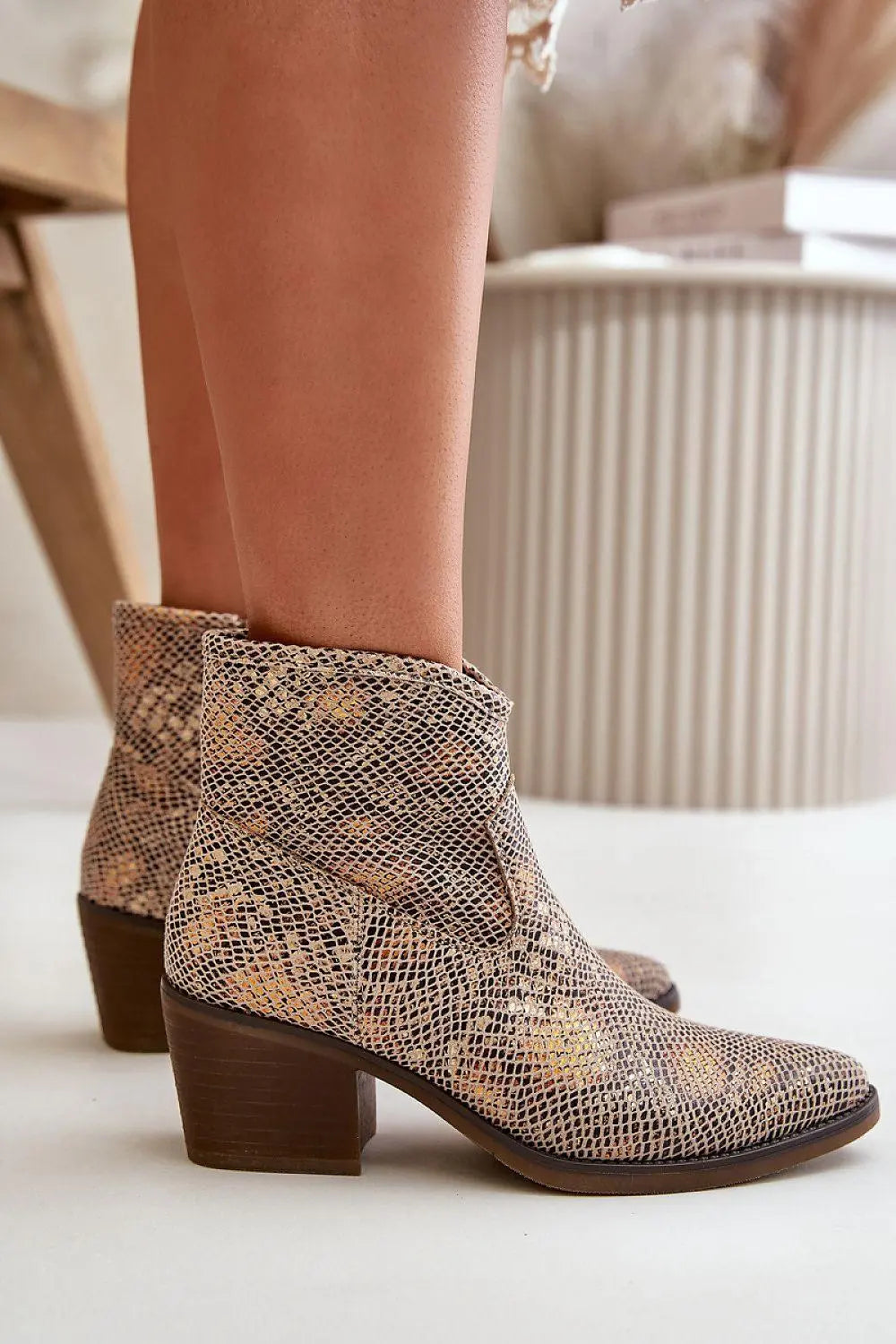 Jezzi Cowboy boots that stands out with high quality craftsmanship Image secondaire du produit