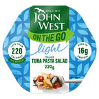 John West on the Go Light Italian Tuna Pasta Salad 220g (Case of 6)  Honesty Sales U.K