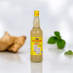 Johnson Jamaica Ginger Flavour Syrup 700ml x 6 - Honesty Sales