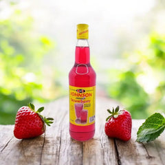 Johnsons Strawberry Syrup 700ml x 12 - Honesty Sales