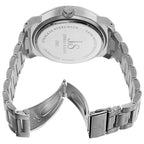 Joshua & Sons Bold Easy to Read Mens - Stainless Steel Bracelet - JS82SSB - Honesty Sales