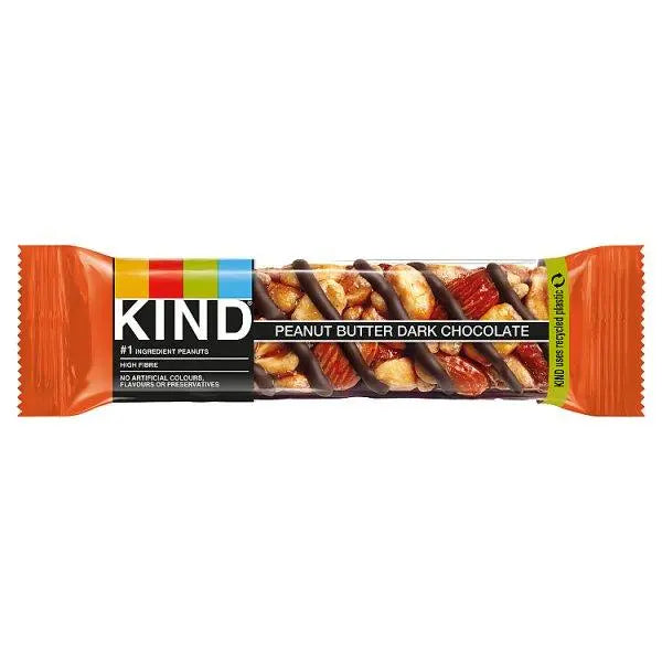 KIND Peanut Butter Dark Chocolate Snack Bar 40g (Case of 12) - Honesty Sales U.K
