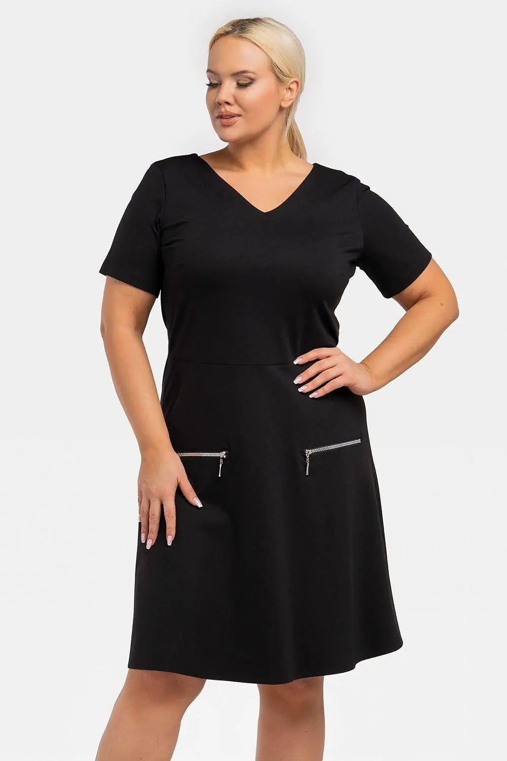 Plus size dress model 195022 Karko - Honesty Sales U.K