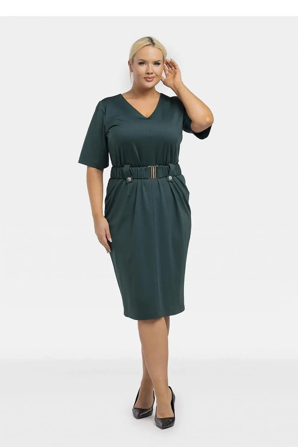 Plus size dress model 195025 Karko - Honesty Sales U.K Image principale du produit