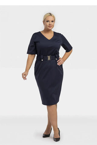 Plus size dress model 195025 Karko - Honesty Sales U.K