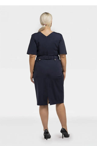 Plus size dress model 195025 Karko - Honesty Sales U.K