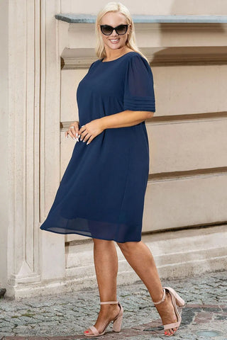 Plus size dress model 198153 Karko - Honesty Sales U.K