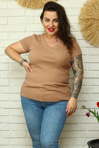 Plus size blouse model 182190 Karko - Honesty Sales U.K