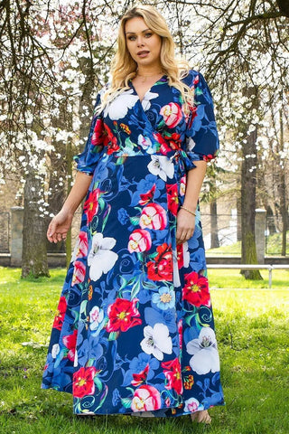 Plus size dress model 183391 Karko - Honesty Sales U.K