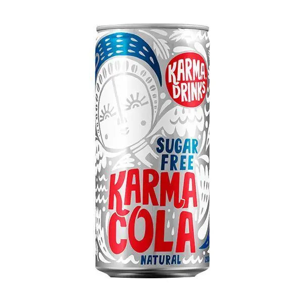 Karma Drinks - Karma Cola SF 24 x 250ml - Honesty Sales Main image