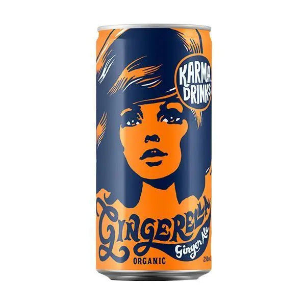 Karma Drinks - Karma Gingerella Ginger Ale 250ml - Honesty Sales Main image