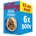 Kellogg's Bran Flakes Breakfast Cereal 6x500g (Case of 6) Kellogg's