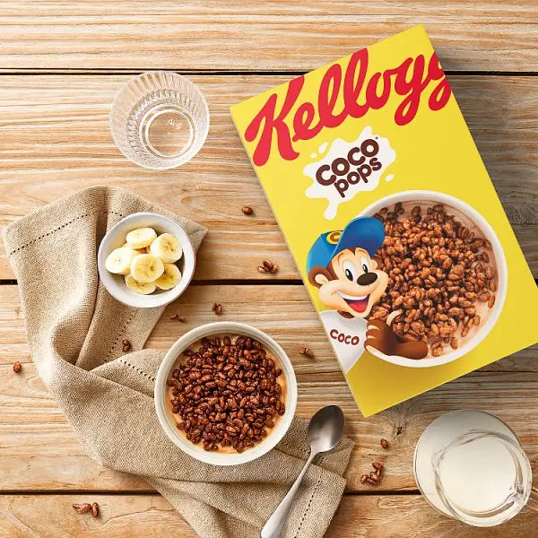 Kellogg's Coco Pops Breakfast Cereal 6 x 420g (Case of 6) Kellogg's