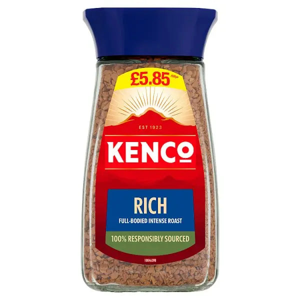Kenco Rich Instant Coffee 100g (Case of 6)  Honesty Sales U.K Hauptbild