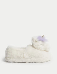 Kid's Unicorn Slippers (4 Small - 6 Large) Honesty Sales