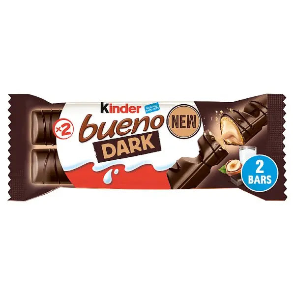 Kinder Bueno Dark Chocolate 43g (Case of 30)  Honesty Sales U.K