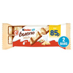 Kinder Bueno White Milk and Hazelnuts 2 Pieces 39g (Case of 30)  Honesty Sales U.K