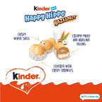 Kinder Happy Hippo Milk & Hazelnut Filling Wafer Biscuit Snack Bar 20.7g (Case of 28)  Honesty Sales U.K