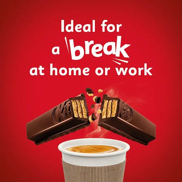 KitKat 4 Finger Dark Chocolate Bar 41.5g (Case of 24)  Honesty Sales U.K