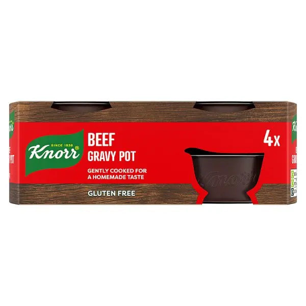 Knorr Gravy Pot Beef 4x 28 g (Case of 8) - Honesty Sales