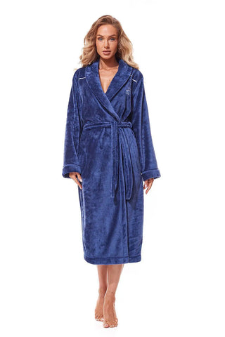 Long bathrobe model 188081 L&L collection - Honesty Sales U.K