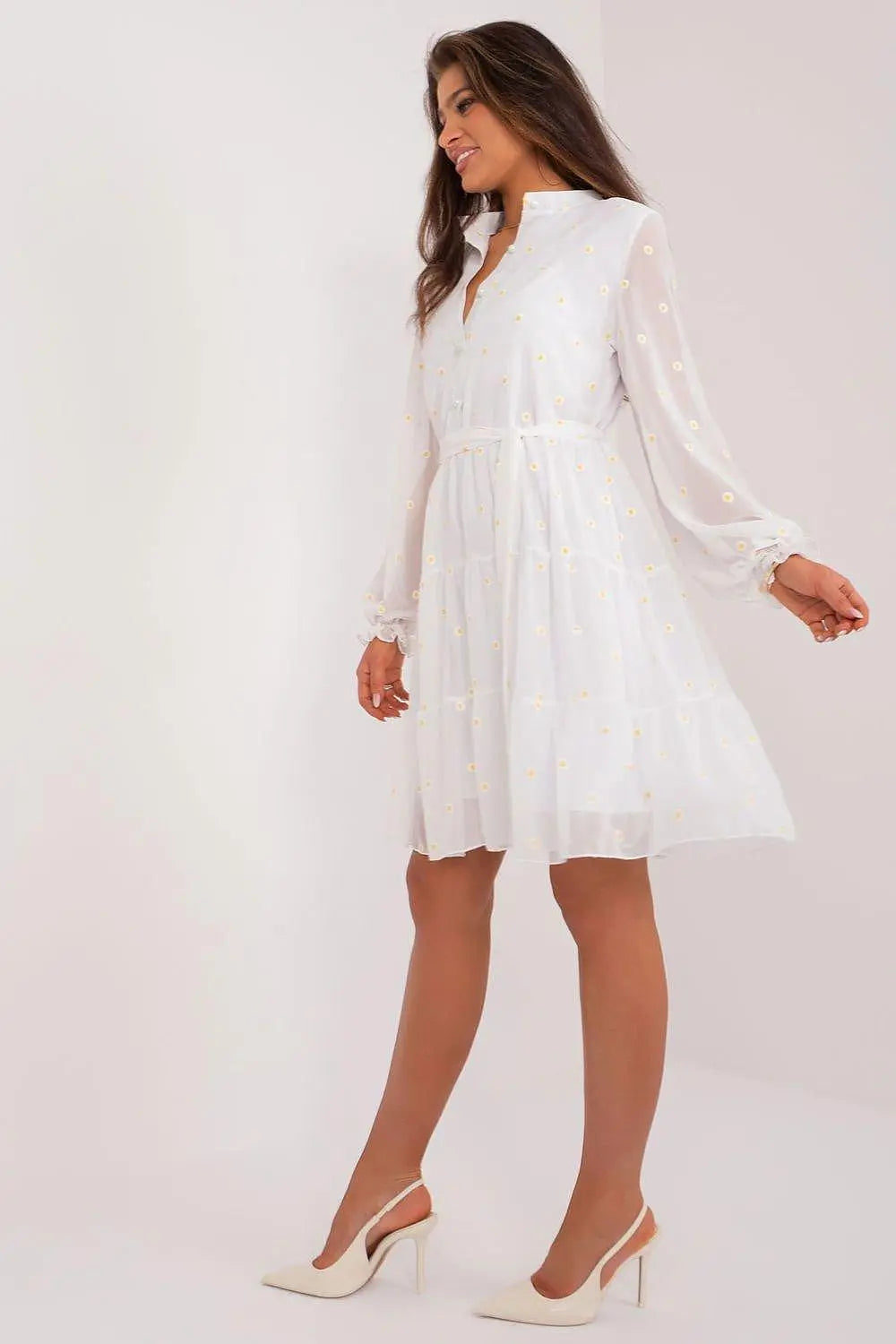 Lakerta elegance and comfort floral pattern cocktail dress - Honesty Sales